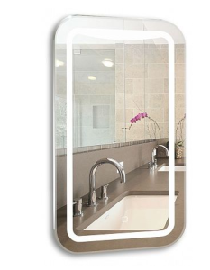 Зеркало "Турин" 400х700 (фронтальная подсветка, сенсорный выключатель)