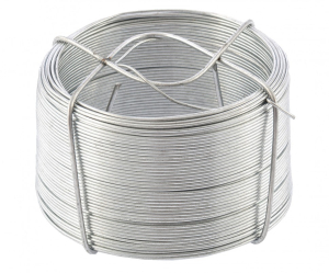 Проволока стальная оцинкованная 0,9мм, длина 50м// Сибртех (60)
