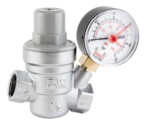Регулятор давления 1/2 с манометром (мембранного типа)(__)