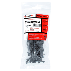 Саморез СГД 3,8х45 (TWN) (80 шт) - пакет PROFFIX