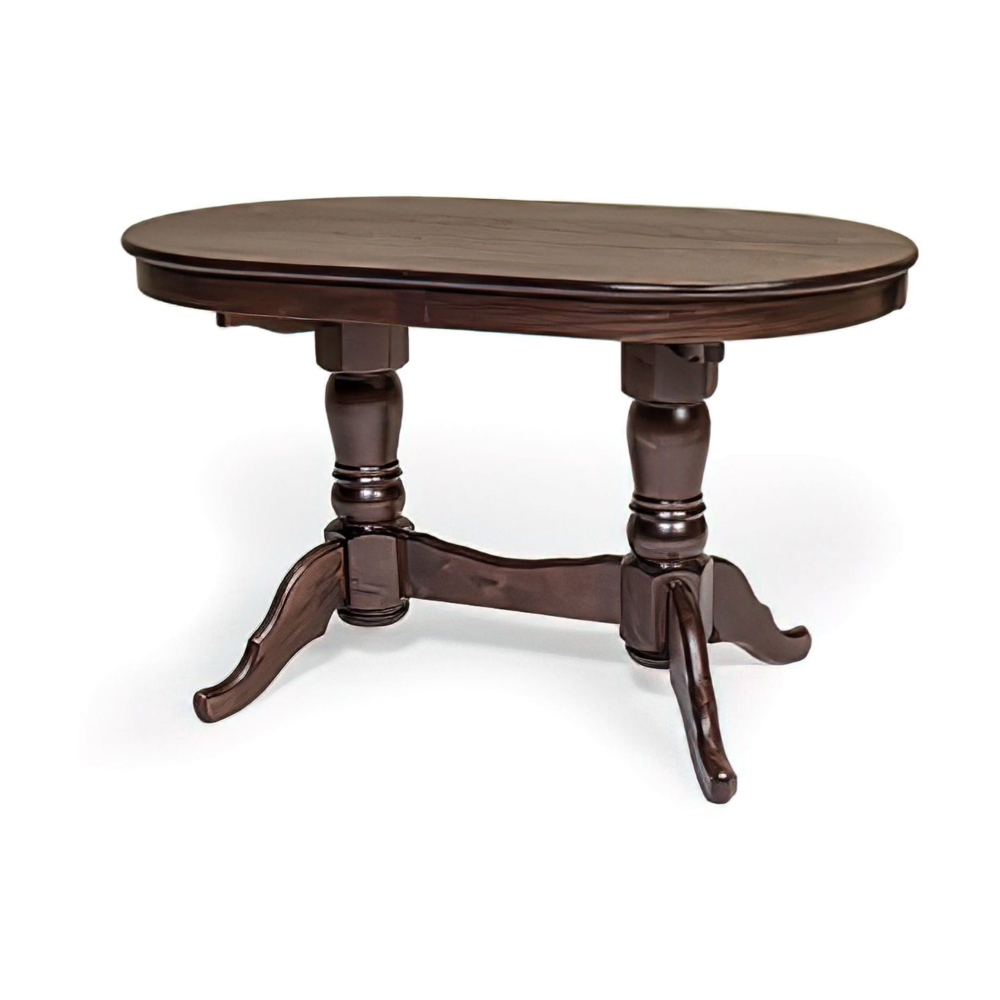 Стол Презент раздвижной 1300(400)800 шпон каштан