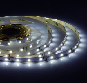 Лента светодиодная Apeyron 60led/m 8Вт 4000К 12В IP20 SMD2835 5м (100)