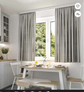 портьера Сканди 180*260 стальной ГП