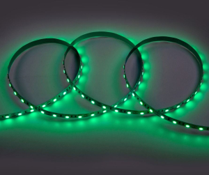 Лента светодиодная 5м, зеленый, 14.4/1 м/Вт, 12 Лм/чип, IP20. 12В GLS-5050-60-14.4-12-IP20-G