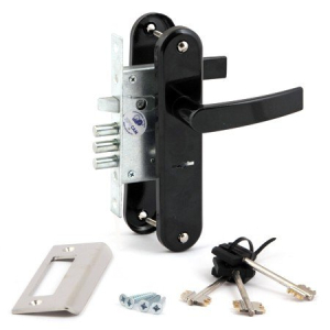 Замок врезной САМ ЗВ9-8/13 8-сув 3 риг. II класс, черный (20)