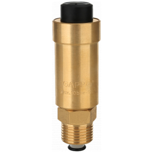 Воздухоотводчик автоматический GAPPO с отсекающим обратным клапаном 1/2" x 10 бар - 110℃ (5)