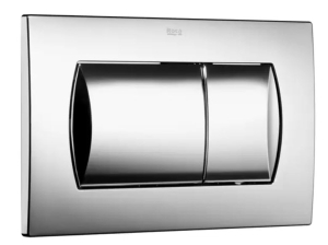 Смывная клавиша ACTIVE Pl 62 B (хром глянцевый) к ПЭК Roca (_1_)