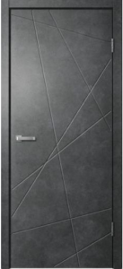 Дверь Style 1 Бетон темный ПГ 700