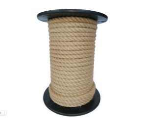 Канат джутовый крученый 16мм (катушка 70)
