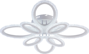 Светильник AU61607/4+4 WH LED Белый 125W ПДУ (670*120)