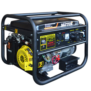 Генератор бензиновый DY6500LXA (с АВР) Huter (5кВт) ручной/электроный запуск, система АВР