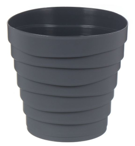 Кашпо "Бархан" (3,5л) Цв. Антрацит (Арт. КШ-4320)