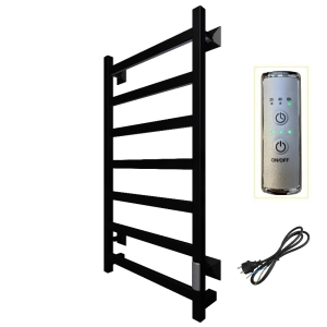Полотенцесушитель электро Пэк сп 20 квад. 80*50 черный (_1_)