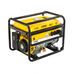 Генератор бензиновый GE 8900, 8,5 кВт, 220В/50Гц, 25 л, ручной старт// Denzel