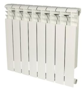 Радиатор алюминиевый Rommer Profi 500 8секц. (гл 80мм) (Вт 157)(_1_)