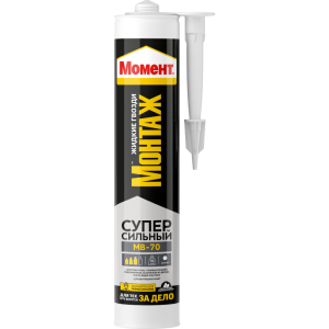 Клей "Момент Монтаж МВ-70" Суперсильный 400 г (12)