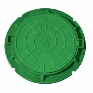 Люк полимер малый 15кН (зеленый)