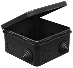 Коробка распределительная наружного монтажа с откидной крышкой 100х100х50мм, IP54, 41256-05 (50)