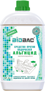 Альгицид непенящийся М удаляет водоросли 1л (12)