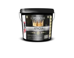 Краска Krasland Королевская Акриловая Белый Матовый 4кг(2/120)