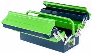 Ящик для инструмента, 430х200х200 мм, пять секций, металлический// Сибртех (4)