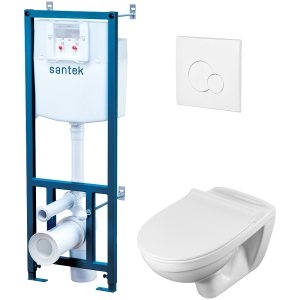 ПЭК Бореаль под унитаз+инст+кноп+сид SC (белая панель)(_1_)