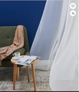 тюль Корсика 500*260 с утяжелителем белый ГП