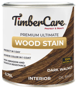 Тонирующее масло TimberCare Wood Stain Темный орех 0,75л (4)