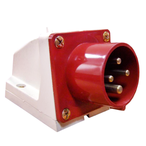 Вилка стационарная 524 3Р+РЕ 32А 380В IP44 EKF (10)