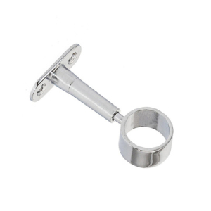 Крепление труб к стене регулируемое проходное Tech-Krep, хром (1 шт) (10)