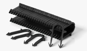 Кассета для такера STOUT (по 25шт скоб якорных для труб диам.16-20мм)(_1/300_)