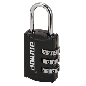 Замок навесной кодовый АЛЛЮР ВС1К-22/3 (HA816) черный d=3мм (240,12)