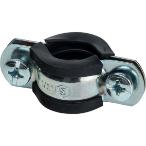 Хомут для труб STOUT одновинтовой с гайкой М8, 1 (32-35мм)