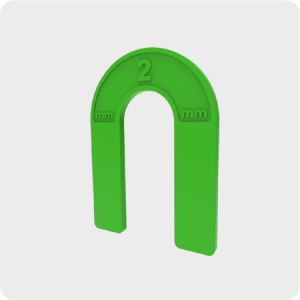 Подкова многоразовая 2,0 мм 50шт, пакет (50 пак/кор)