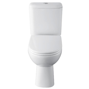 Унитаз Компакт Roca ACCESS  Сиденье микролифт, гориз. выпуск (белый)(__)