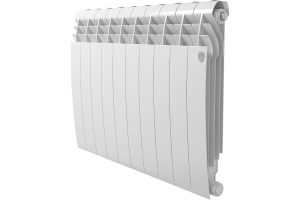 Радиатор биметаллический Royal Thermo Biliner 500 /Белый/10 секц. (Вт 170)(_1_)