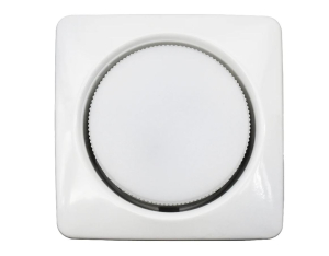 Светильник точный белый квадрат объемный GCL-GX53-H38-W (50)