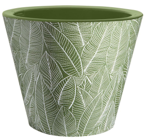 Кашпо Декор "Джангл" (3л.) Цв. Оливковый (Арт.КШ-9366)