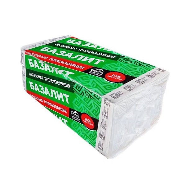 Плиты минераловатные Базалит Л-75 (6 плит) 1200*600*50 мм (0,216м3) (32)