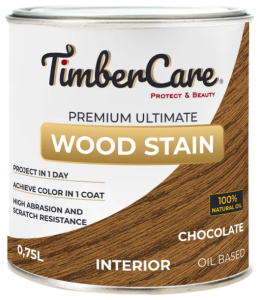 Тонирующее масло TimberCare Wood Stain Шоколад 0,75л (4)