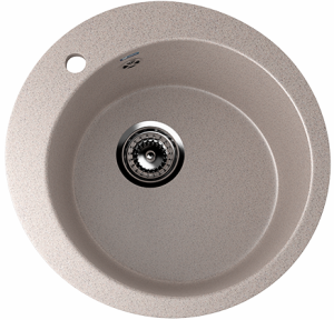 Мойка Ulgran U-405 кругл 495мм песок 302(_1_)
