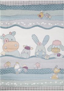 Ковер 2484 SOFIT - LIGHT CREAM - Прямоугольник - 0,8*1,5