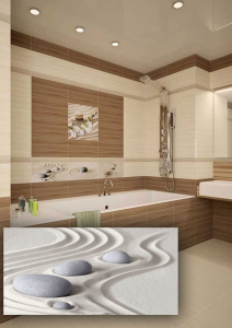 Декор Релакс камни с волн. 249*500 (уп.12шт)