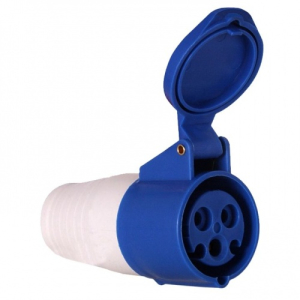 Розетка переносная 223 2Р+РЕ 32А 220В IP44 EKF PROxima (10)