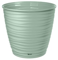 Кашпо "Saffron" D146мм 1,5л с/п Светло-зеленый (24) 221610117/03
