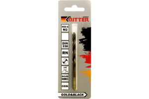 Сверло по металлу Ritter EC 7,5 мм (HSS-G M2 Gold&Black) DIN 338 RN (1 шт в блис) (500/100/1)