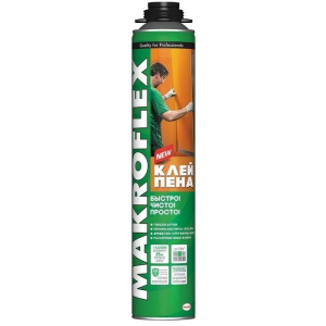 Клей-пена Макрофлекс Строительная профессиональная 850мл (12)