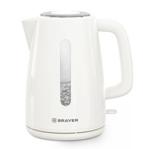 Чайник электрический BRAYER 1058BR-WH,2200 Вт, пластик, (_12_)