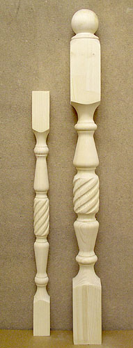 Столб хв. 90*90*1,1-1,2 витой