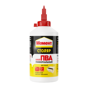 Клей "Момент Столяр Супер ПВА универсальный" 750 г (12 шт)